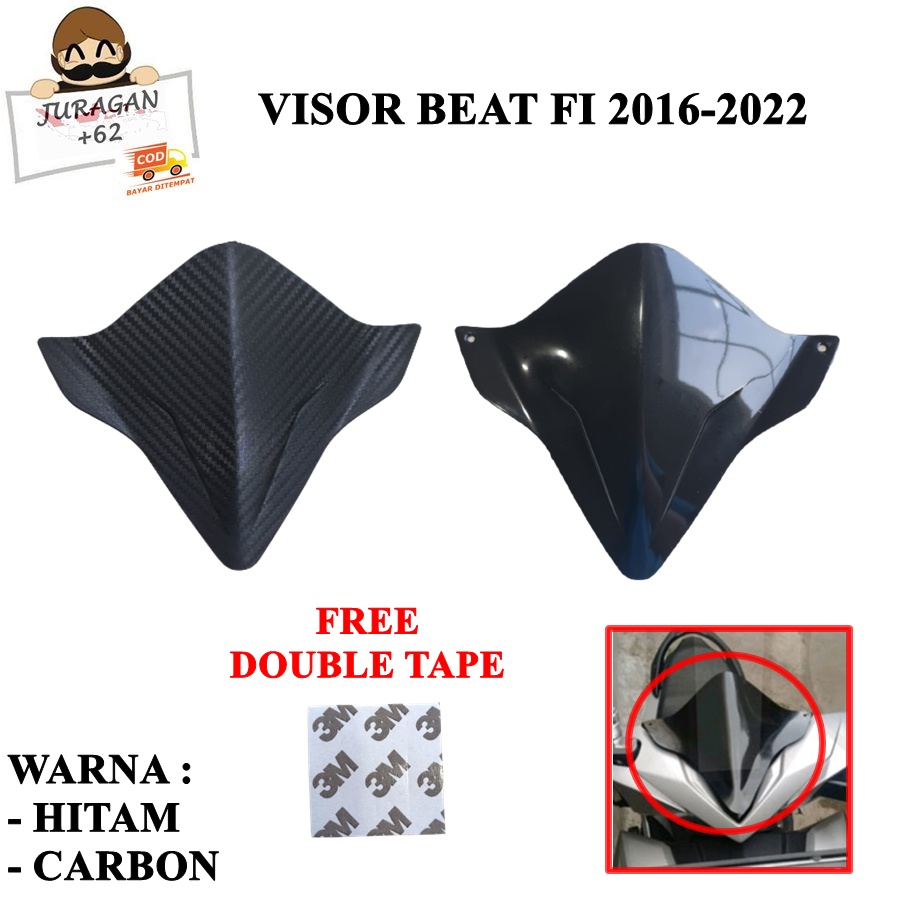 VISOR BEAT FI F1 BEAT ESP DELUXE 2016 - 2021 WINDSHIELD WIN SHILD