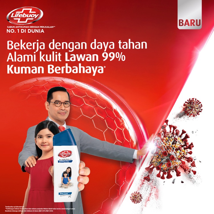 Lifebuoy body wash sabun cair 825 ml