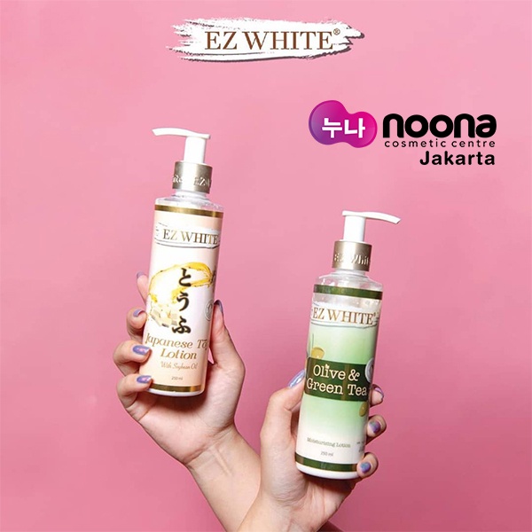 EZ WHITE JAPANESE TOFU / OLIVE GREEN TEA LOTION CREAM (BODY LOTION PEMUTIH) 250ML