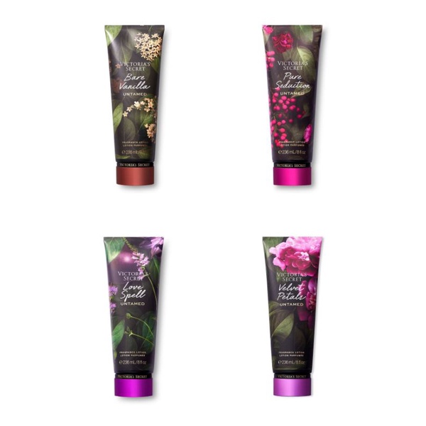 VICTORIA'S SECRET BODY LOTION &amp; BODY SERUM - BARE VANILLA, PURE SEDUCTION, LOVE SPELL, VELVET PETALS, COCONUT PASSION, MIDNIGHT BLOOM, TEMPATION, RUSH, AQUA KISS, AMBER ROMANCE, WATER, HONEY