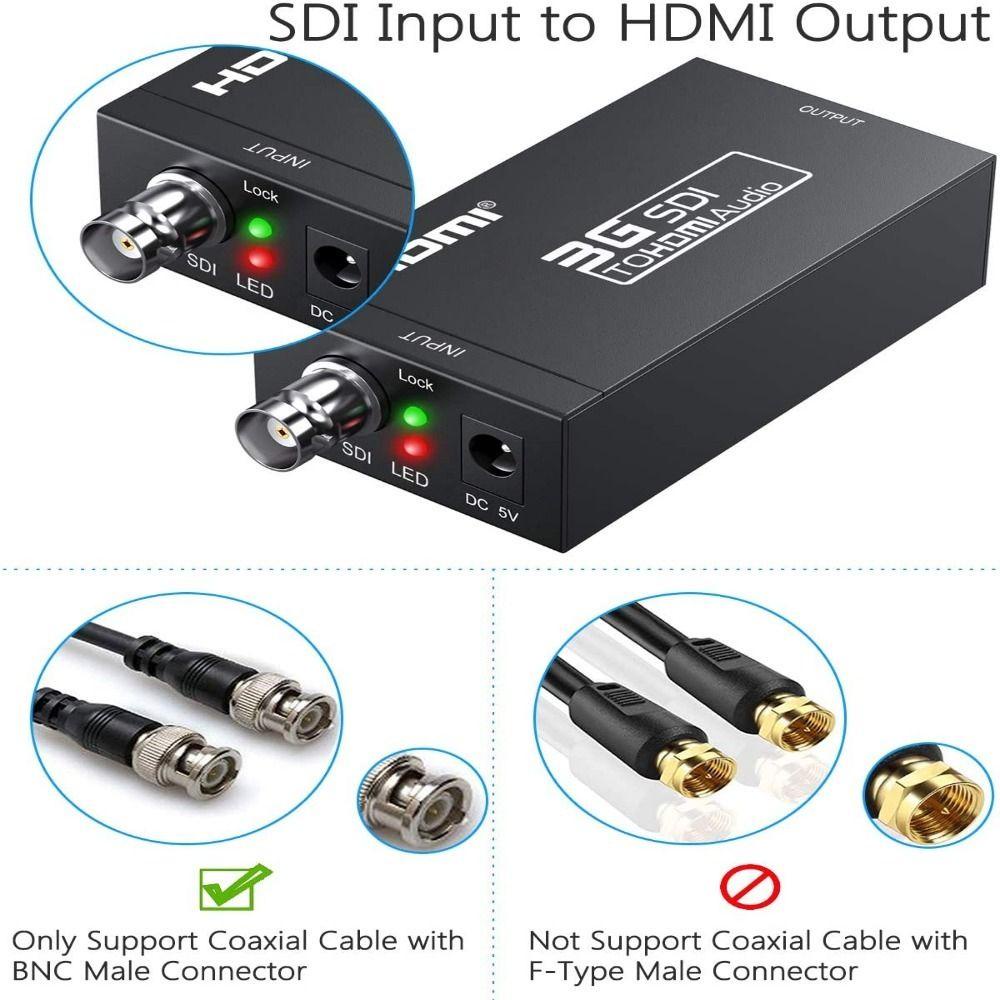 Preva Converter Untuk Monitor HDTV DC 5V 1A HD Audio Video