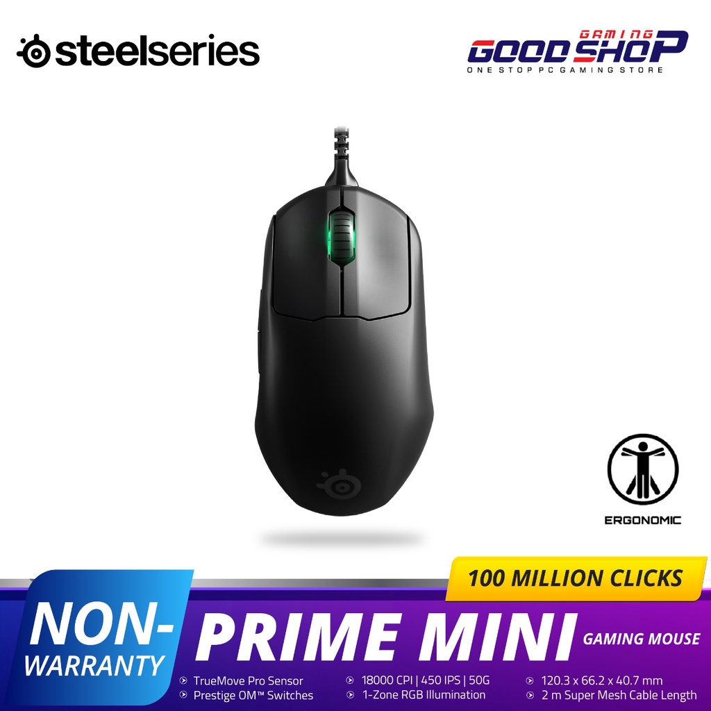 Steelseries Prime Mini Micro USB to USB Type A Wired (NON WARRANTY)