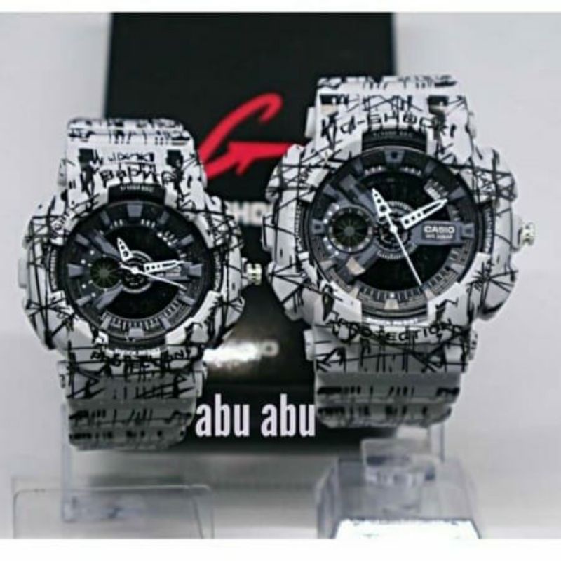 Jam Tangan Coupel Pria Dan Wanita Gshock Baby G Terlaris