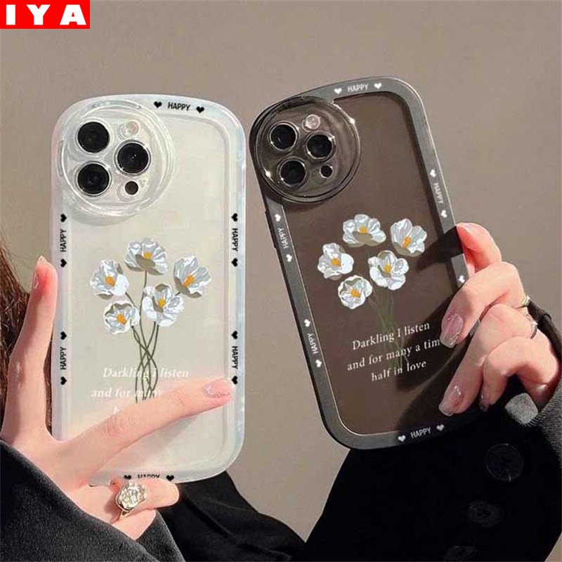 Soft Case Silikon Motif Bunga tulip Untuk Samsung A04 A04E A13 A23 A02S A03 A03S A30S A11 A12 A51 A30 A50 A52 A20S A10S M11 M12 J7 PRIME J7 PRO J4 PLUS