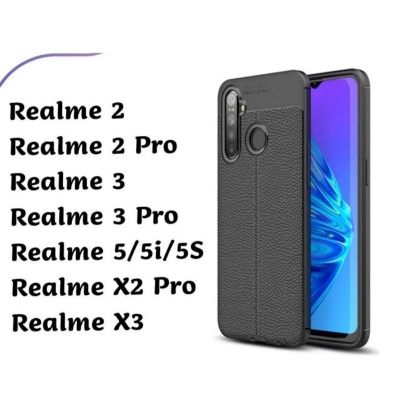 AutoFocus Realme 5i / leather case realme 5i / casing realme 5i