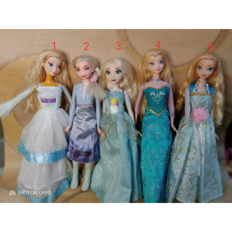 Mainan Anak Barbie Elsa Frozen Disney Preloved