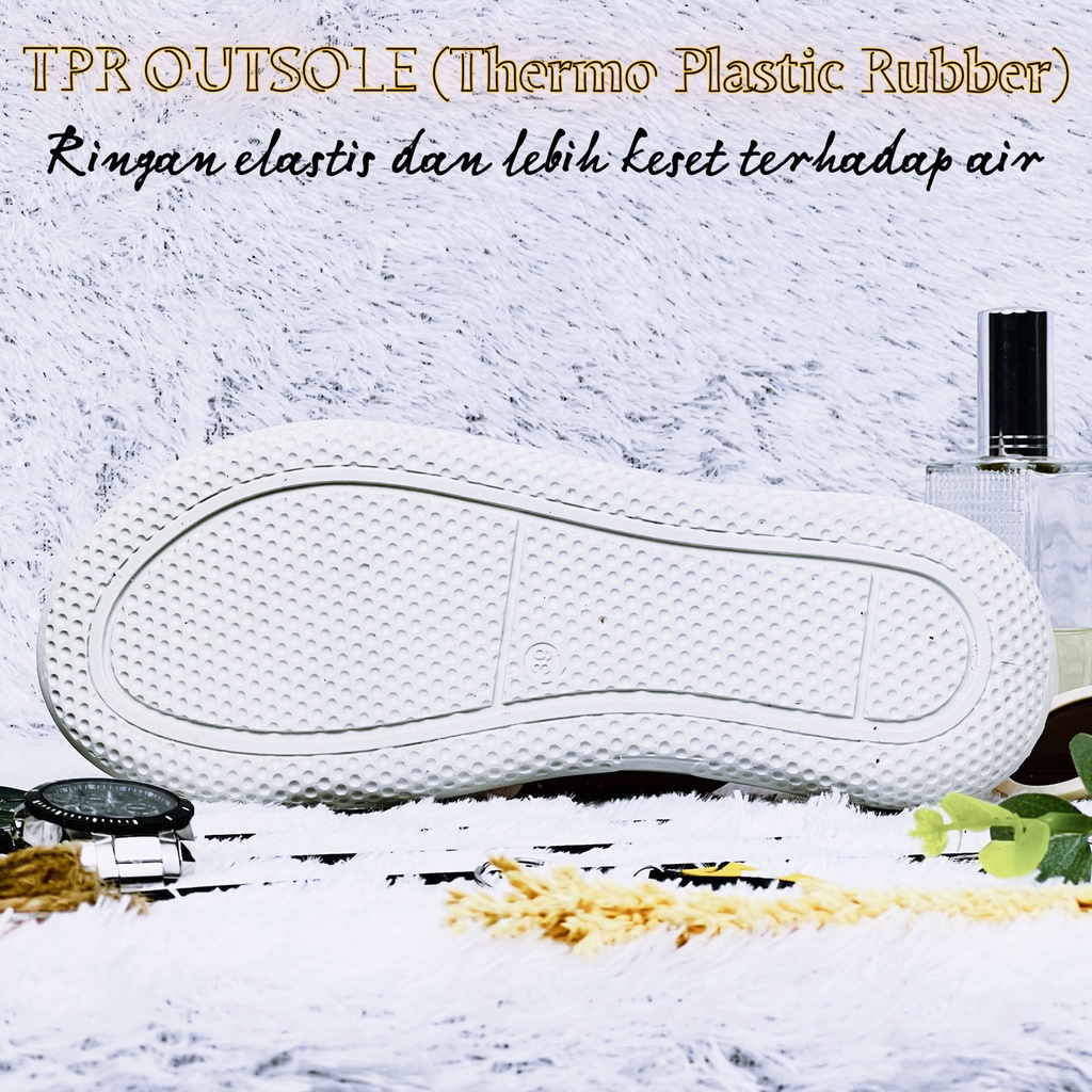 Sendal Jepit Wanita Sandal Wedges Slop Slip On Wanita - Jannie