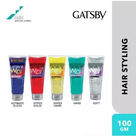 * NCC * Gatsby  Minyak Rambut Watergloss Dan Pomade for Men Super Hard Hyper Sold Mini Hair Styling Pria