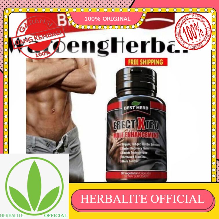 100% ORIGINAL R2I4 ERECT XTRA ASLI   PRIA ERECT XTRA ORIGINAL USA TERLARIS BEST SR  Ready