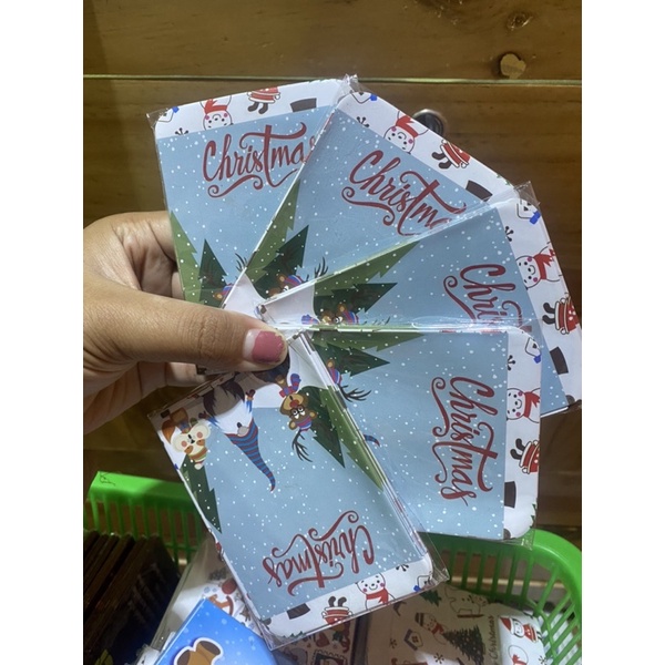 

GROSIR 20 Pack (200 lembar) Amplop Natal Xmas Christmas bisa pilih motif