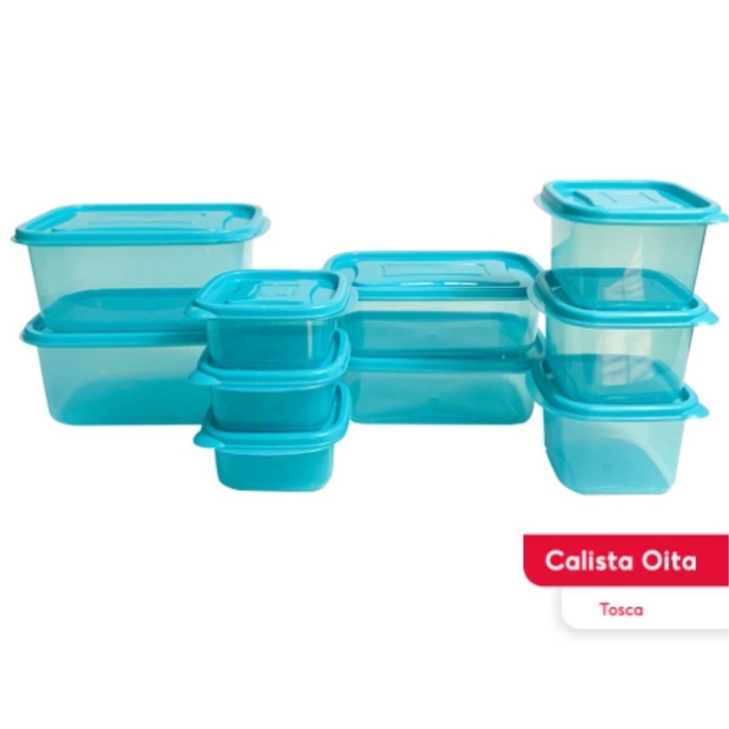 Toples Wadah Makanan Sealware isi 10 pcs / Calista Oita Set Isi 10 pcs