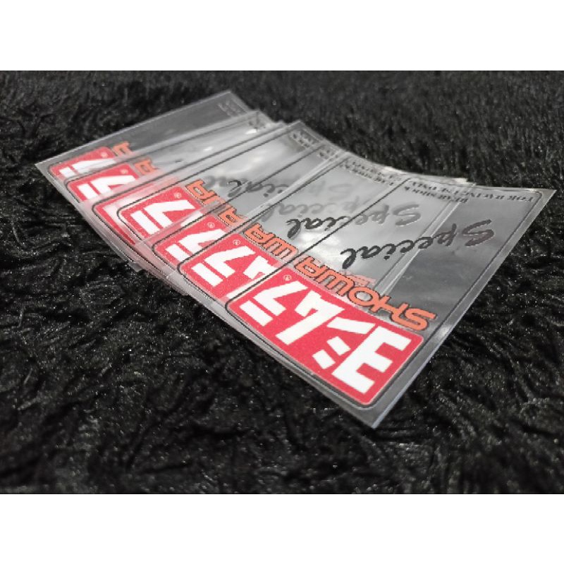 stiker shock showa CB