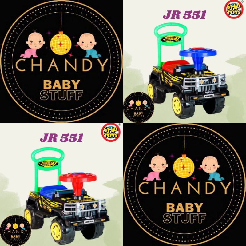 MOBIL DORONG ANAK RIDE ON JEEP MINI JR 551