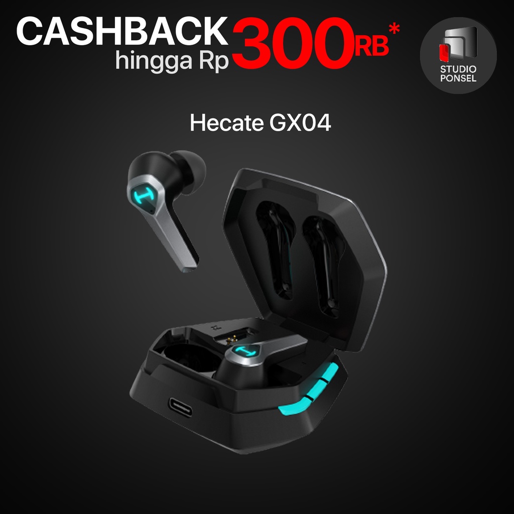 Jual Edifier Hecate GX04 True Wireless Gaming Earbuds Headset Bluetooth ...