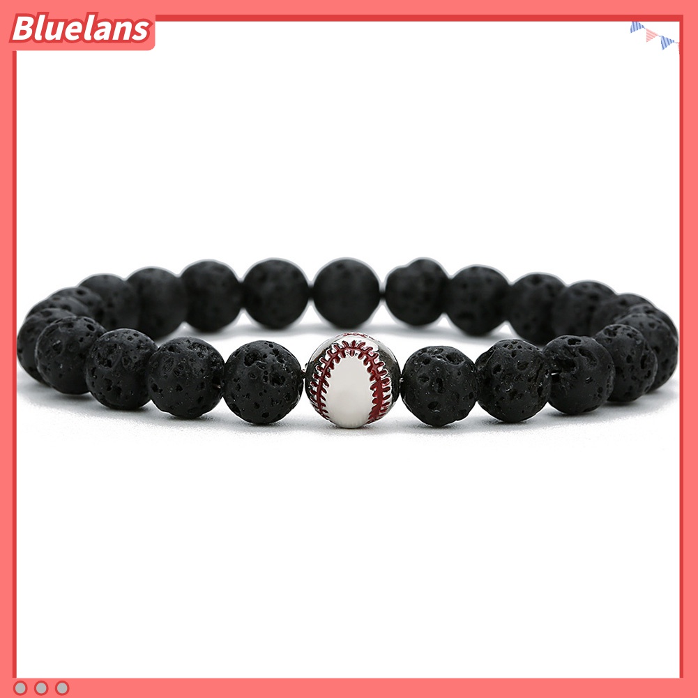 Gelang Bangle Manik-Manik Batu Alam Untuk Unisex