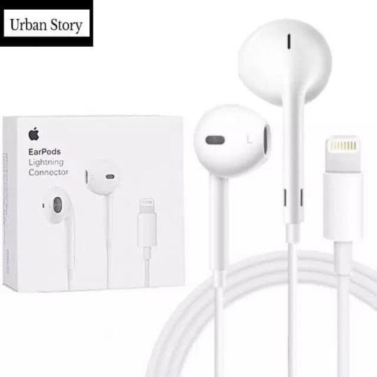 Dijual ORIGINAL HEADSET EARPHONE HANDSFREE IPHONE 7 8 PLUS X XR XS MAX Diskon