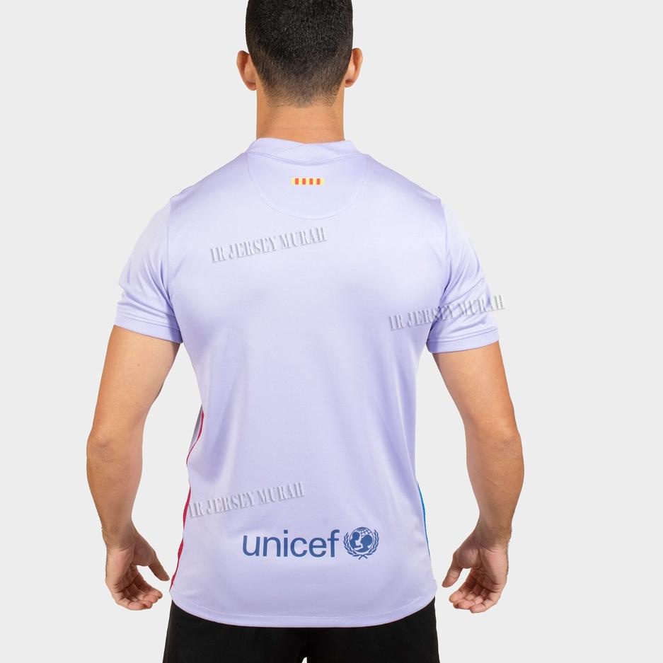 Bestseller➶ JERSEY SEPAK BOLA BARCELONA AWAY 2021 2022 IMPORT TOP QUALITY / JERSEY BARCELONA AWAY 20