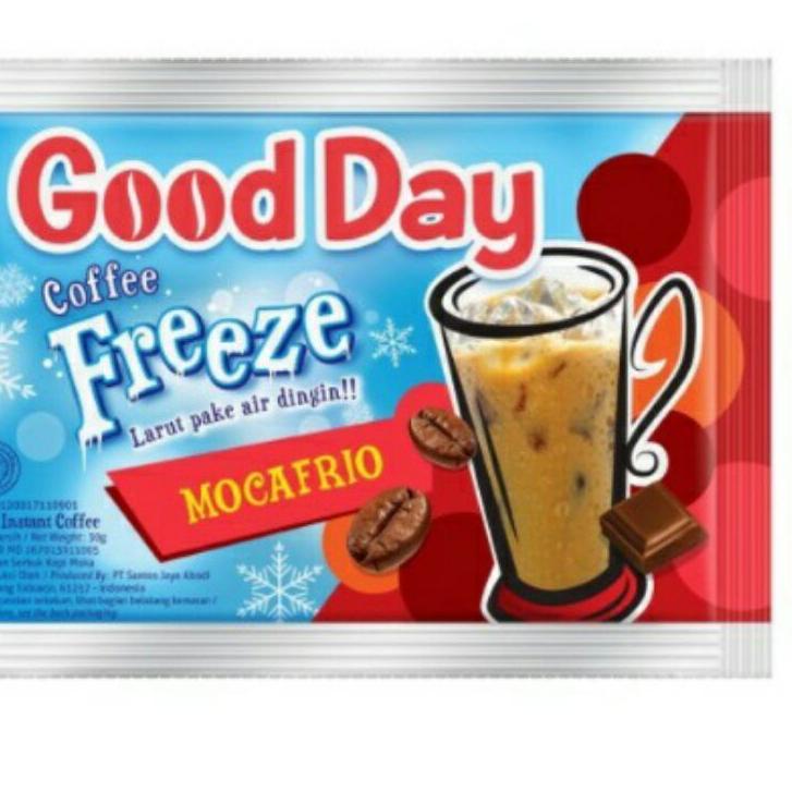 

₭ ♥️Krieger♥️ Good Day Freeze Mocafrio sachet 30gr All variant ㆄ