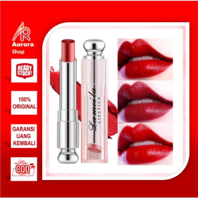 Lameila Love Pink Lipstick Lipglos 1009 By AURORA