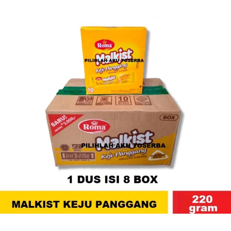 

Malkist rasa keju panggang (harga 1 dus )