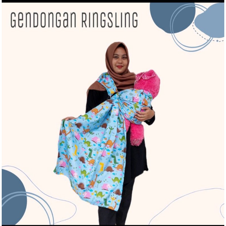 Gendongan Bayi Gendongan Ring Sling