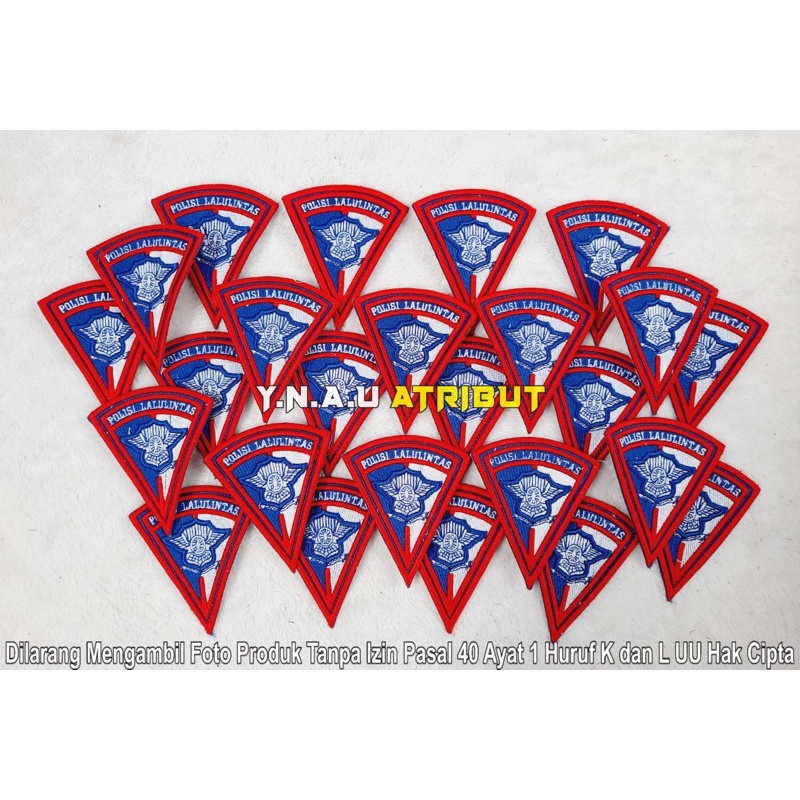 ATRIBUT PDL POLRI/ PDL BET LENGAN LANTAS POLRI