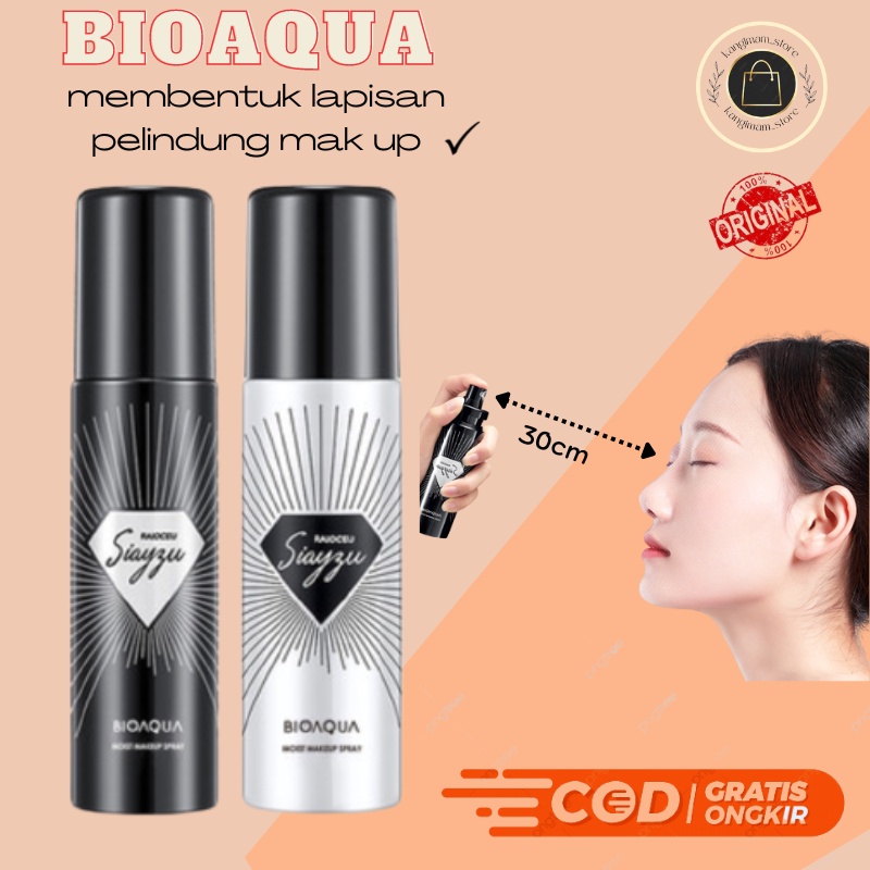 BPOM Bioaqua Make up Setting Spray Matte Water Bright Face mist 100ml