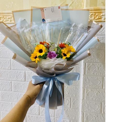 

10.10 STOK READY Buket kosong uang / barang 5 10 15 20 slot hand bouquet cellophane hampers hadiah ultah wisuda anniversary !!!