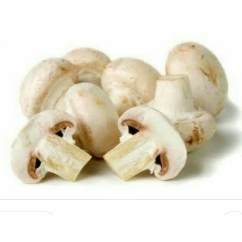 

Jamur kancing +-240gr-250 gr (pesan malam / H-1)