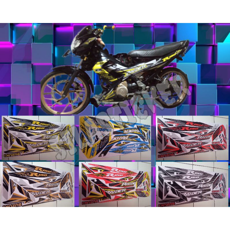 striping lis sticker FU satria fu barong Fu 2009/2013 variasi