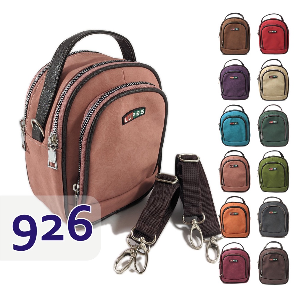 Lufas 926 Tas Selempang Ransel Jinjing 3 in 1 Tas Multifungsi