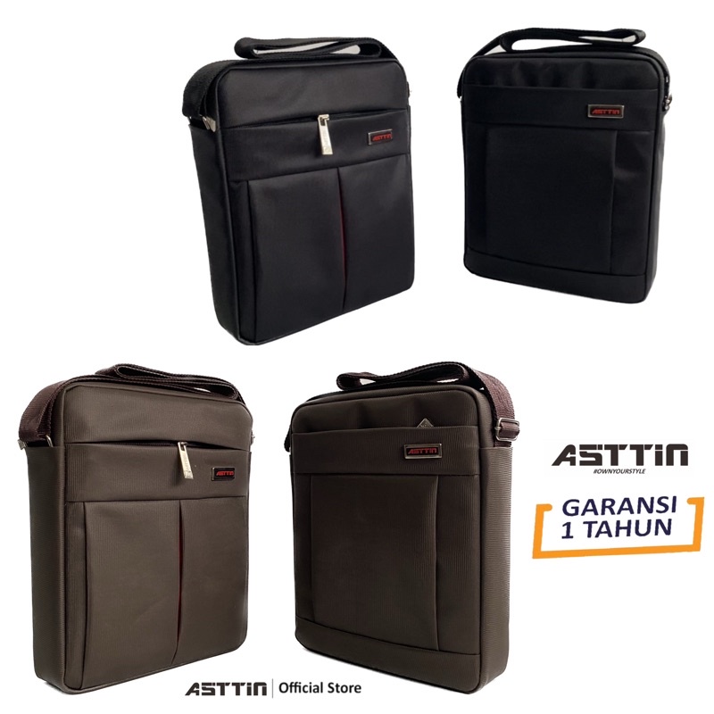 TAS POLO ASTTIN BESAR - Sling Bag Asttin Original - Tas kerja - Tas Premium &amp; Grosir - Tas Slempang - Garansi 1 Tahun - Tas kantor