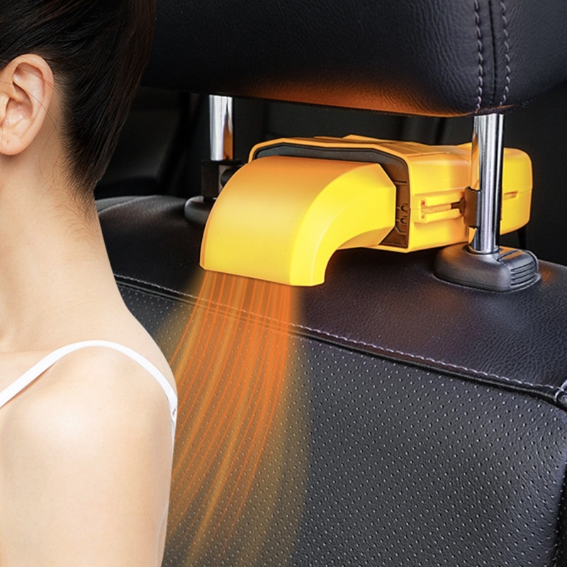 Kipas Pemanas Mobil 2 in 1 12 / 24V 150W Anti Kabut Demister Plug in 360° Defroster Rotasi Untuk Menghilangkan Embun