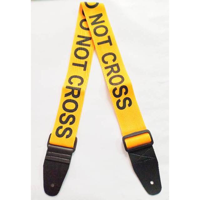 Strap Gitar Elektrik Akustik Polos / Police Line