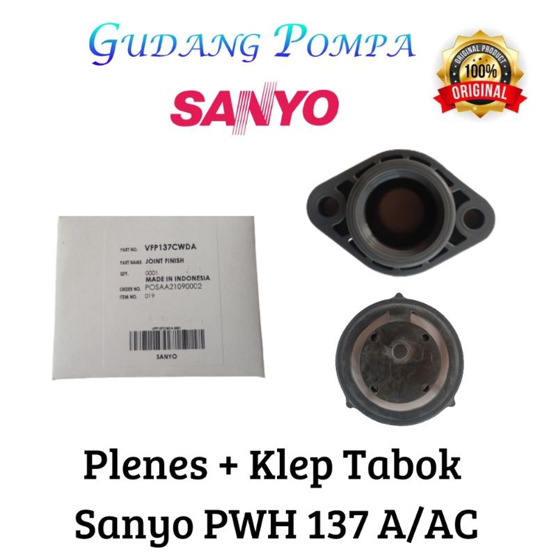 plenes + klep tabok Sanyo PWH 137 A/AC