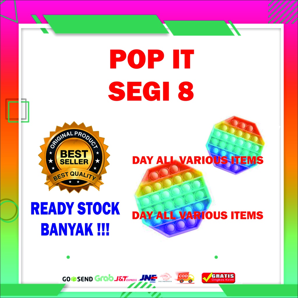 POP IT SEGI 8 MURAH