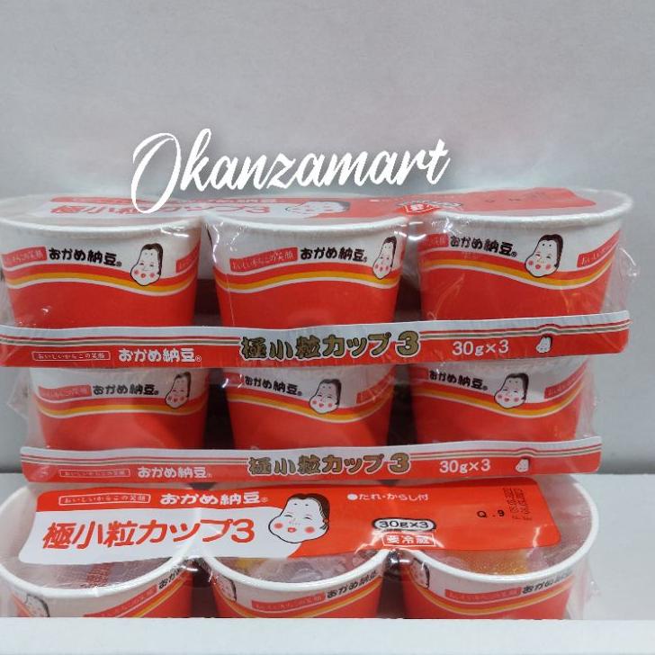 

SEGERA BELI ✵ Okame | Asaichiban | Sacho San Natto Kotsubu Cup Tape Kedelai Jepang,