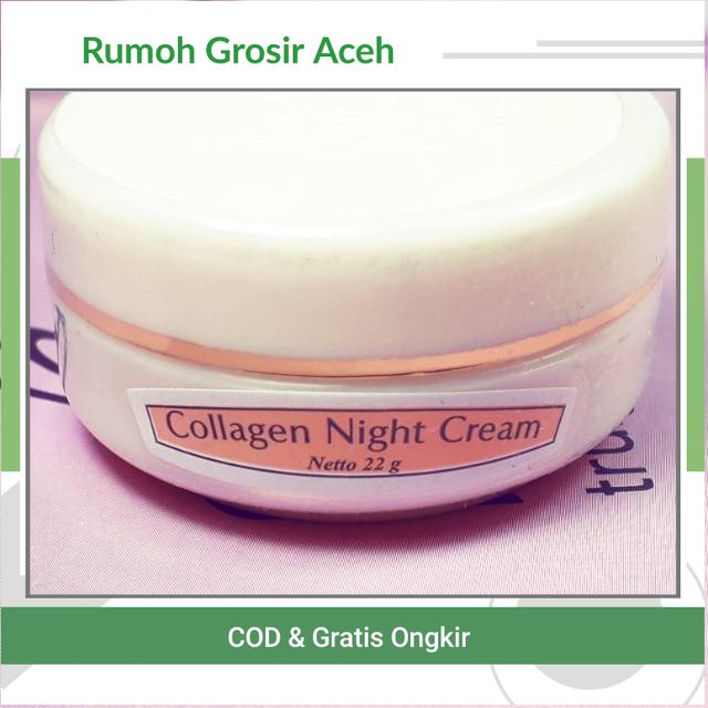 [ACEH] CREAM MALAM COLLAGEN VIVA QUEEN Bpom