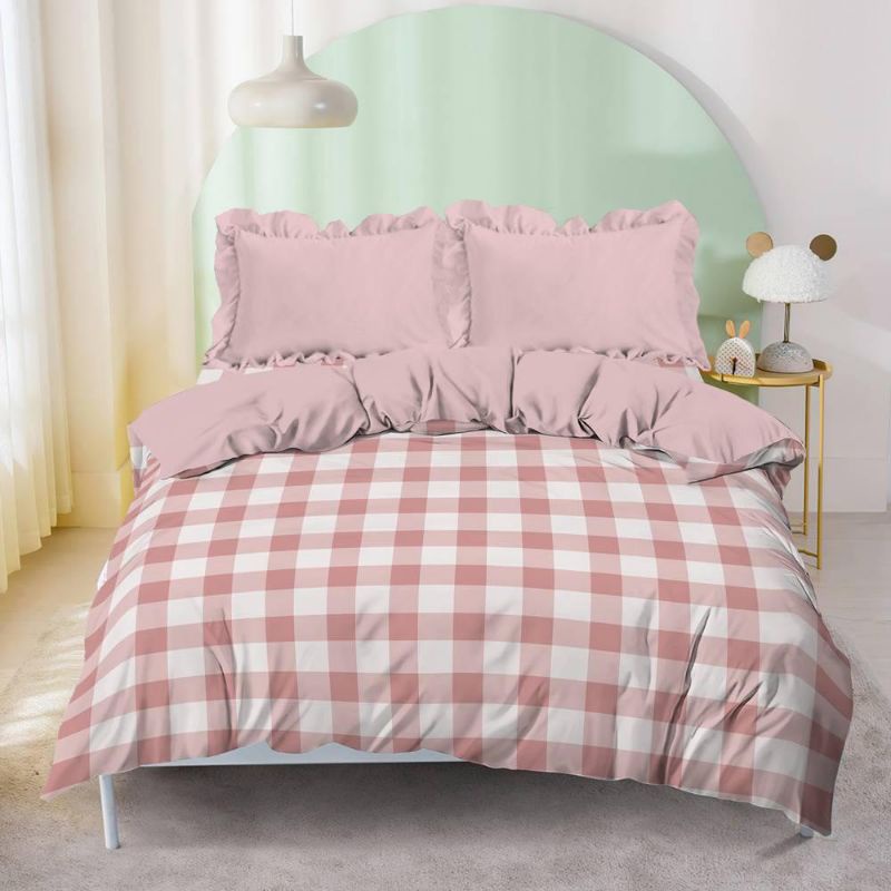 kintakun - Bedcover Set Kintakun Dluxe Microfiber 39cm 160×200 | Bedcover Murah | Bedcover Motif Kot