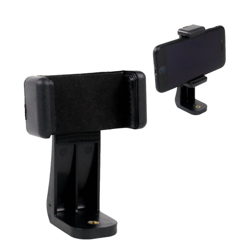 Holder Hp Tripod 360⁰ / Dudukan Smartphone Phone Clip Bracket Holder Mount Tripod Monopod