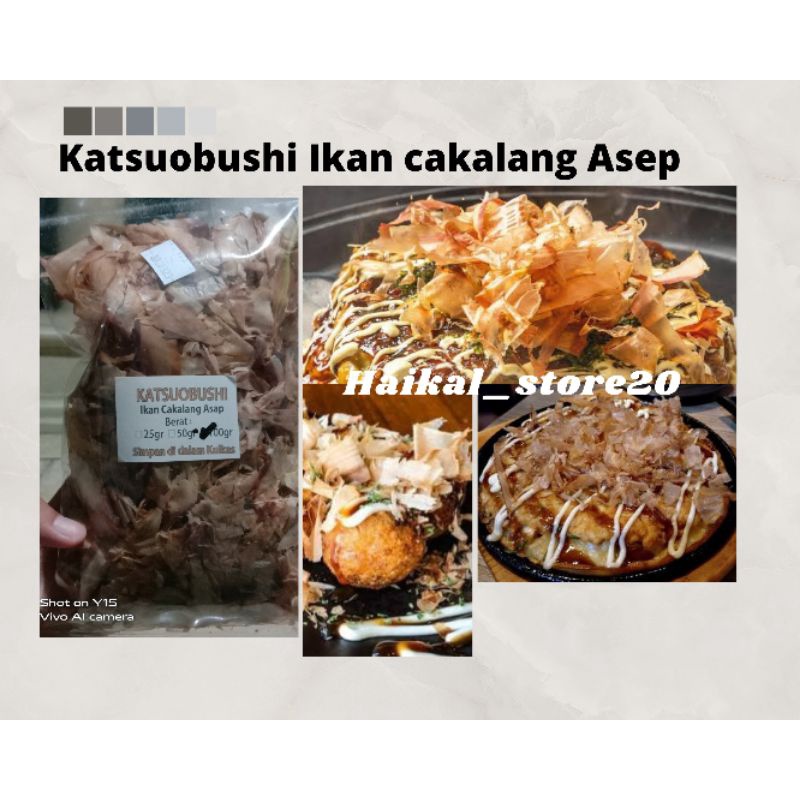 

Serutan daging ikan cakalang/ Katsuobushi 100% Industri lokalHALAL