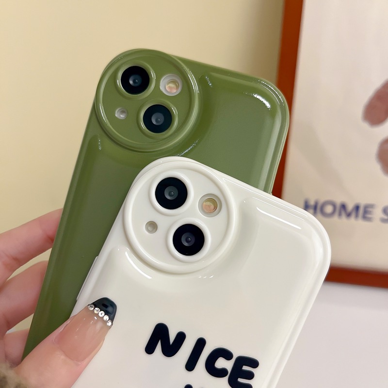 Soft Case Desain Smile Air Cushion Untuk OPPO A57 A5 A9 A53 A33 A31 A7 A5S A12 A11K F9 Pro A15S A35 A32 A33 F11 A3S VIVO V23 S1 Y11 Y20 Y30 Y15S Y20i Y19 Y20 Y30i Y12