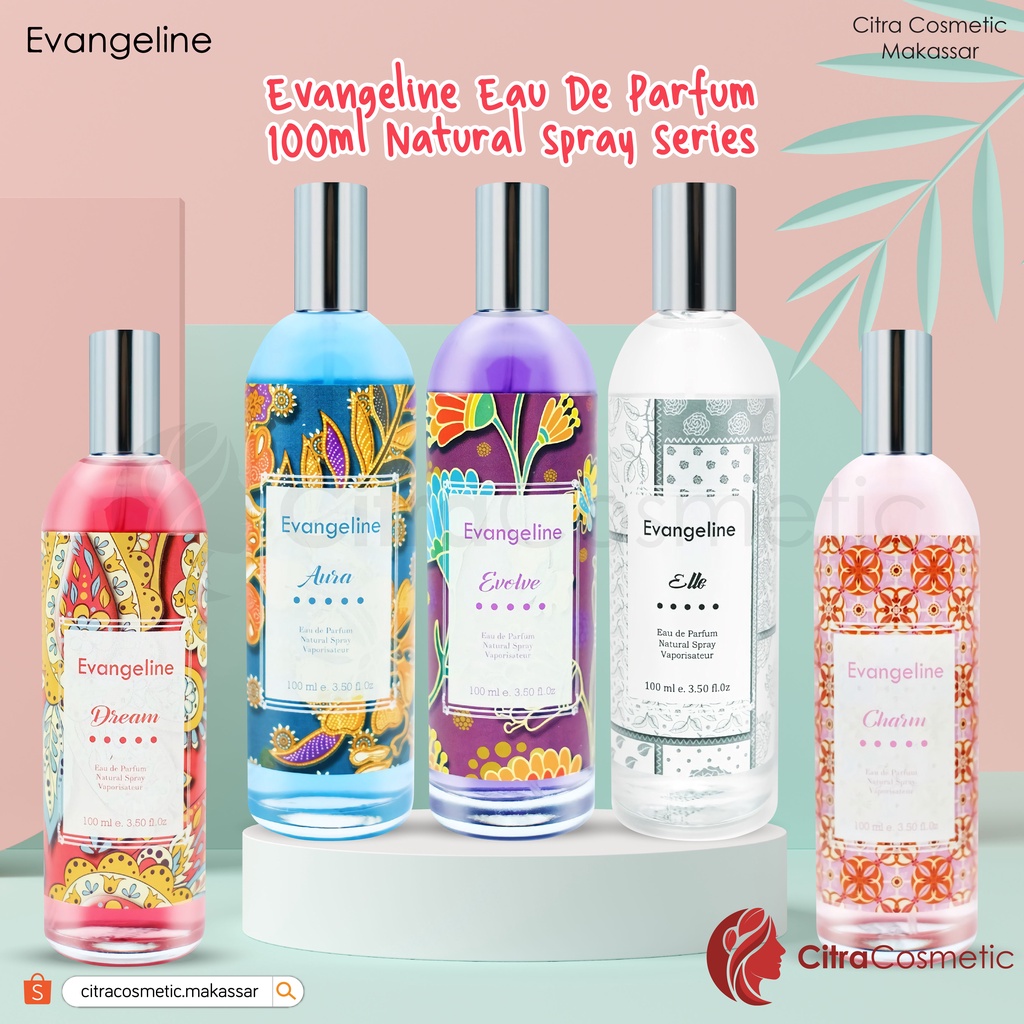 Evangeline Eau De Parfum Natural Spray 100 Ml series