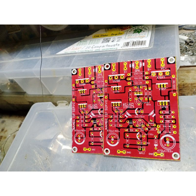 PCB DRIVER NAMEC TEF BIAS SERVO