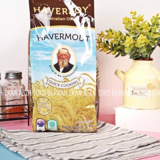 

GRATIS ONGKIR✅Haverjoy Havermout Australian Quick Cooking Oats 1kg / Oat|KD6