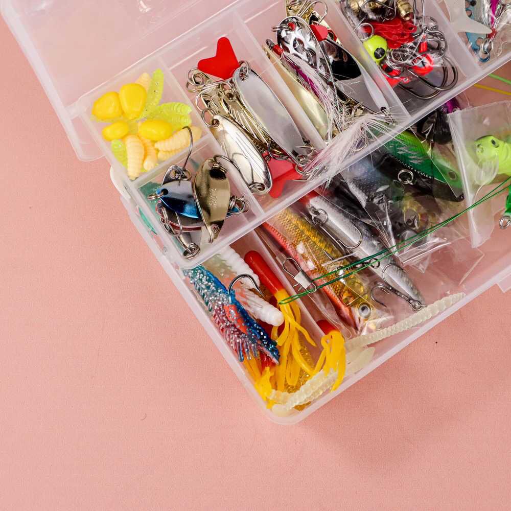 UMPAN PANCING IKAN BAIT KIT UMPAN PANCING IKAN SET 101- 140- 109PCS BAIT KIT PILOW