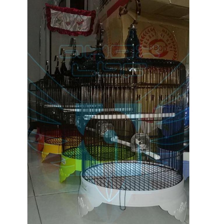 sangkar lovebird kenari perkutut kubah datar pendek merk my best [BJM.18Oc22ᴼ]