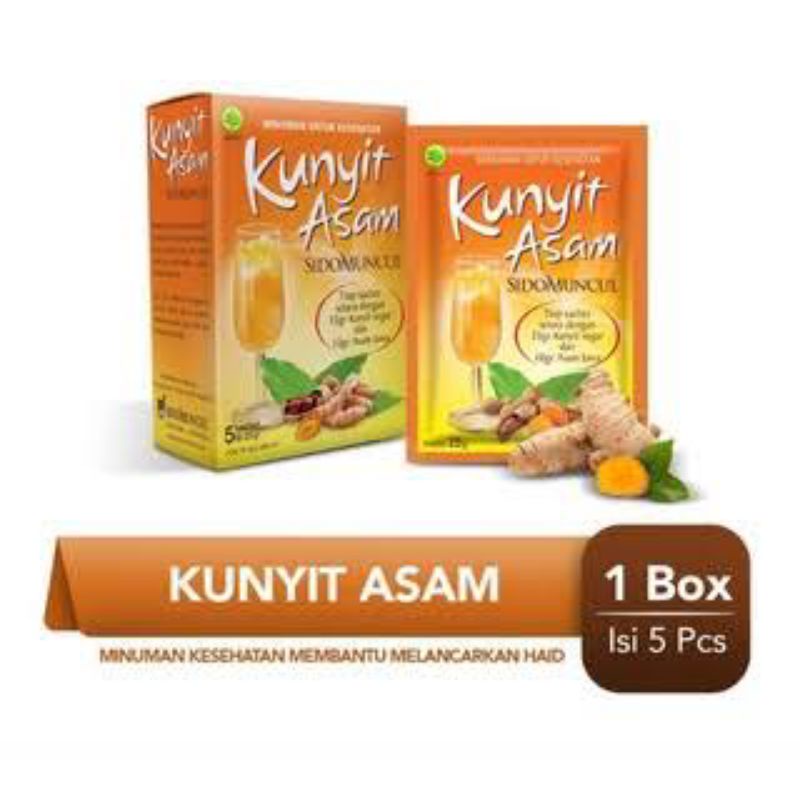 Kunyit Asam Sidomuncul / Jamu Kunyit Asam Sirih / Jamu Wanita