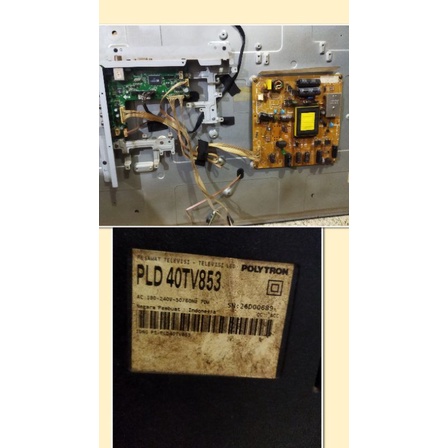 SPAREPART TV LED POLYTRON MB DAN PSU PLD 40TV853
