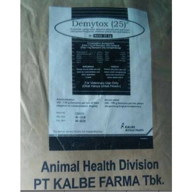 DEMYTOX ANTI JAMUR DAN TOXIN PADA PAKAN
